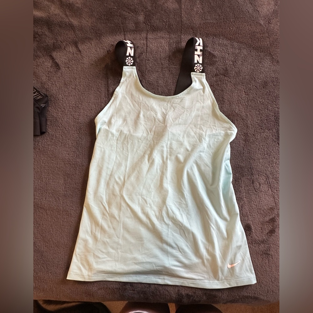 Light Blue Nike Top